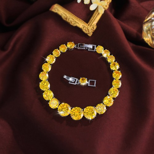 Bracciale cristallo zirconi - bracciale,