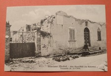 VICCHIO TERREMOTO MUGELLO - INSEGNA GIOSUÈ CARDUCCI 