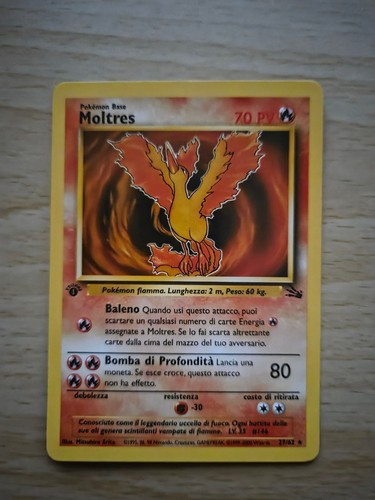 Moltres carta pokémon - moltres,