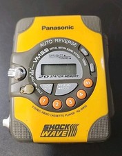 Lettore cassette radio stereo onda d'urto Panasonic RQ-SW20 vintage *Leggi*