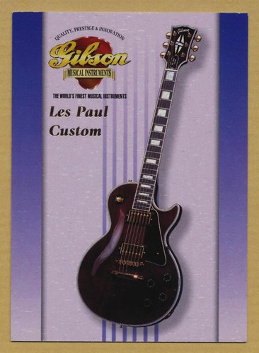 Les paul custom gibson - les,