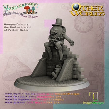 Humpty Dumpty, l'araldo rotto