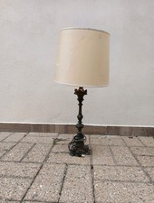 Candelabro Bronzo Lampada Antica