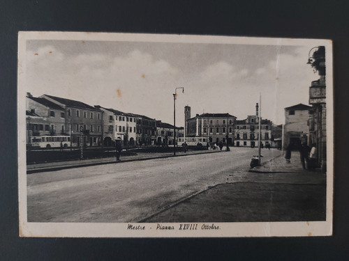 Cartolina spinea piazza - ,