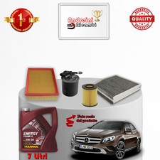 KIT TAGLIANDO FILTRI E OLIO MERCEDES GLA 200 CDI 100KW 136CV DAL 2013 ->