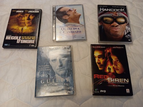Lotto cinque dvd vari generi - lotto,