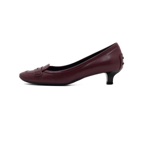 Tods bordeaux leder pumps - tods,