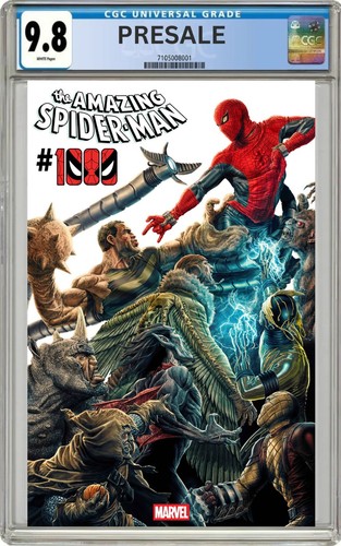 Cgc amazing spider - cgc, 9.8