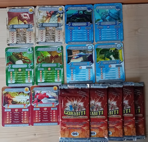 Gormiti battle cards bustine - gormiti, e