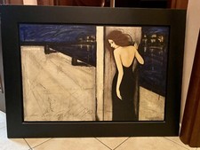 FABIO CALVETTI OLIO SU TAVOLA 60X90 ANNO 2010