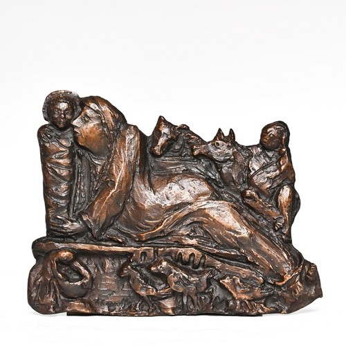Placca bronzo carmelo - di,