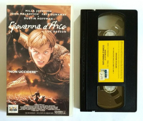 Vhs giovanna arco film - giovanna, d'arco