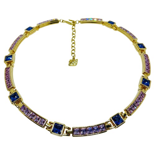 Collana design swarovski - collana,