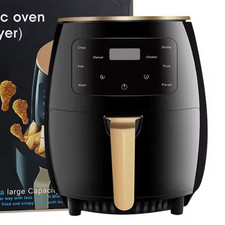 Friggitrice ad aria digitale 6 litri Touch screen 2400W