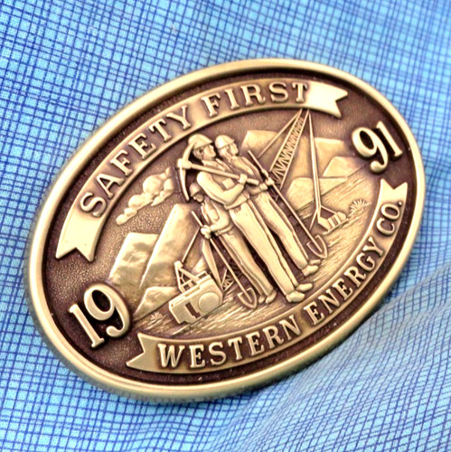Fibbia cintura western energy - fibbia,