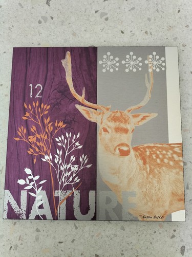 Quadro con serigrafia - su, legno