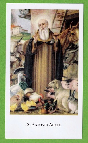 Santino holy card - holy, image