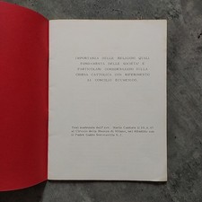 Massoneria - Mario Cantore - Padre Guido Sommavilla - Religioni - Concilio