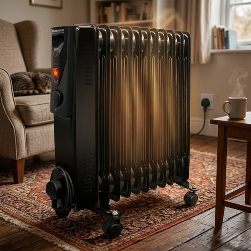 Daewoo 2500w radiatore olio - daewoo, ad