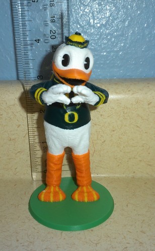 Oregon ducks paperino mascotte - oregon,