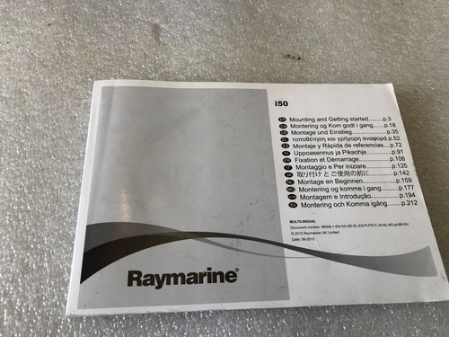 Raymarine i50 montaggio - raymarine,