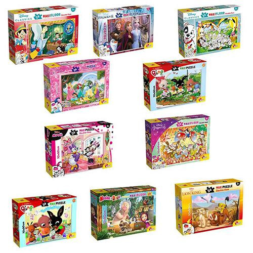 Puzzle pezzi lisciani - 24,
