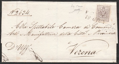 Lombardo veneto lettera - 8,