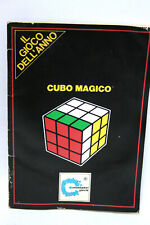 CUBO MAGICO MONDADORI GIOCHI IL GIOCO DELL'ANNO ISTRUZIONI ORIGINALI GD1 64256