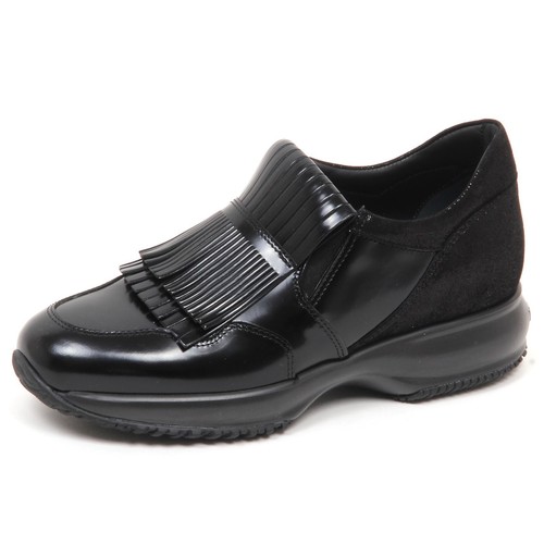 E0218 sneaker donna nero hogan - nero,