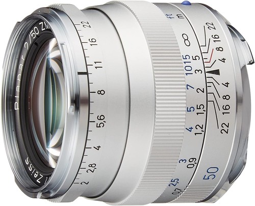 Carl zeiss planar mm - zeiss, 50