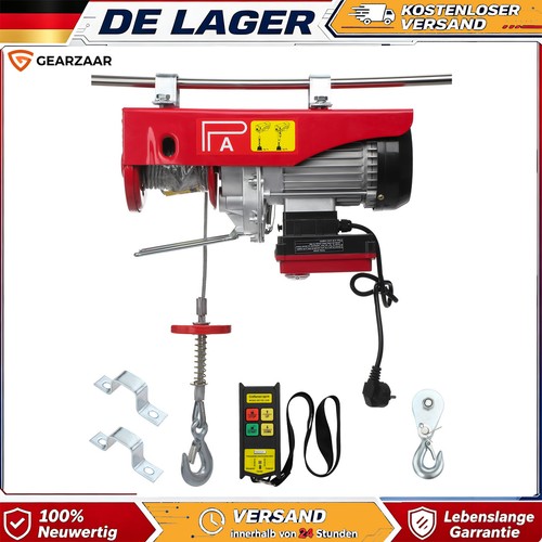 Verricello elettrico 400kg - verricello,