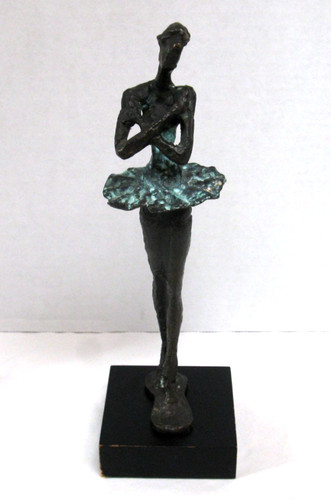 Ballerina scultura bronzo