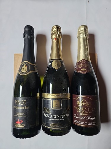 Bottiglie spumanti sardi - bottiglie,
