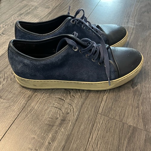 Lanvin suede leather trim - lanvin,