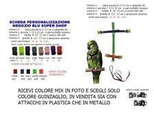 Pettorina pappagalli elastica