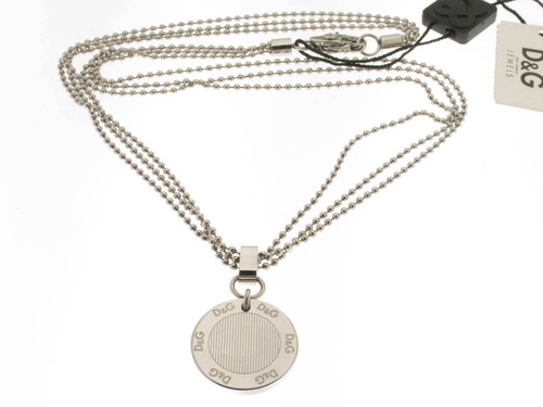 Collana flutter acciaio - d&g,