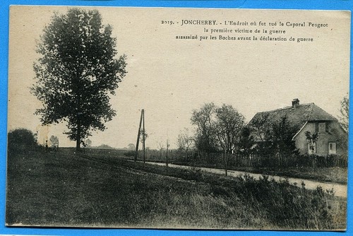 Cpa joncherey l endroit où - joncherey,