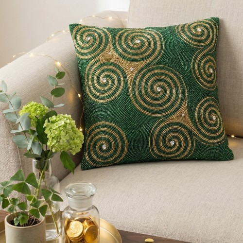 Federa cuscino lusso - , verde