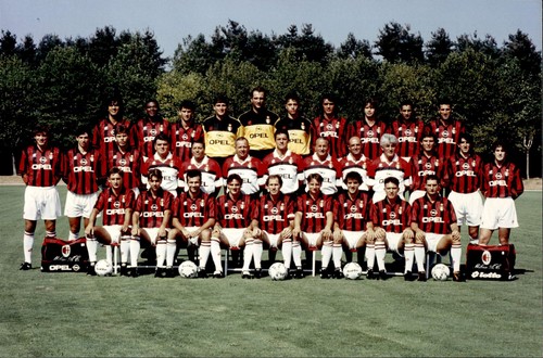 Fotografia squadra milan - squadra,