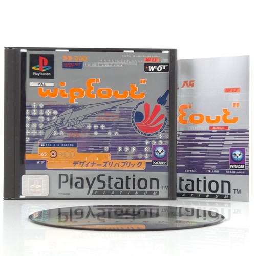 Sony playstation wipeout - playstation,