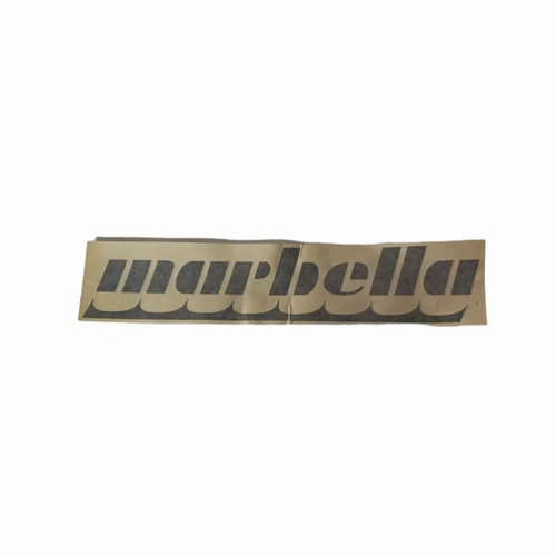 Adesivo seat marbella - marbella, nero