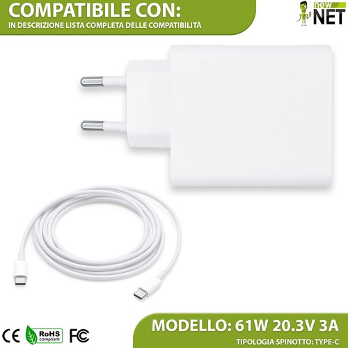 Alimentatore usb 61w - usb-c,