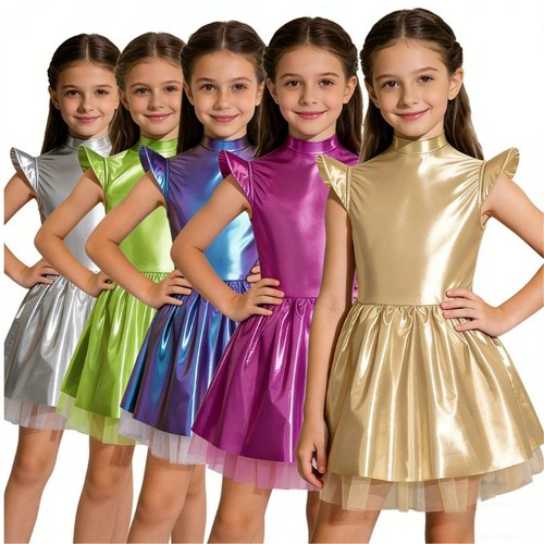 Gonna bambina lucida outfit - bambina,
