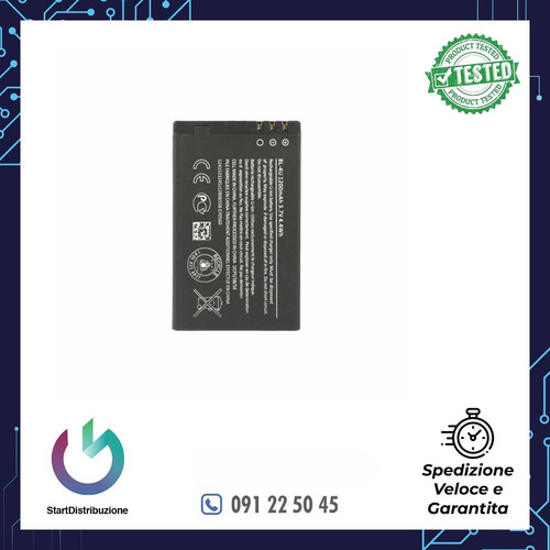 Batteria compatibile per nokia - batteria,
