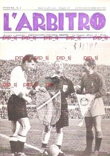 ARBITRO AIA 1956 GENNAIO OLIMPICO ROMA  ITALIA GERMANIA BONIPERTI