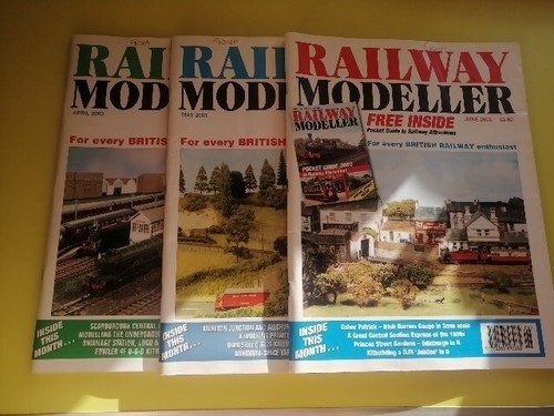 Railway modeller magazines - modeller,