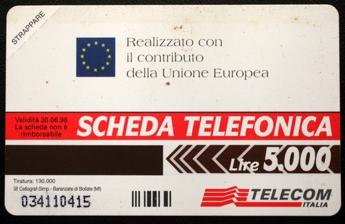 A344 scheda telefonica telecom - a344-scheda,