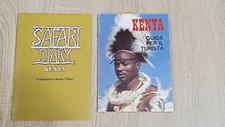 KENYA Guide turistiche Safari Diary Kathy Eldon vintage Africa viaggi turismo