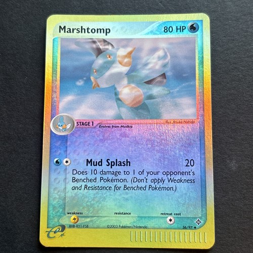 Pokemon tcg marshtomp uncommon - tcg,