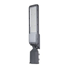 Lampione Stradale LED 50W IP65 5000lm 220V Luce Naturale Regolabile
